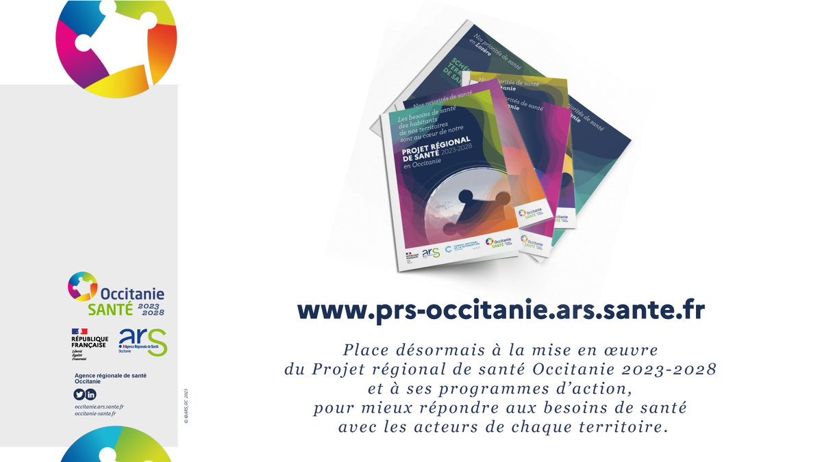 [#PRS] Le Projet régional de santé Occitanie s'articule autour de solutions de proximité pour la santé :
1. Refonder la santé c'est partir des besoins.
2. Les solutions sont dans nos territoires avec l'engagement collectif des acteurs locaux.
🔎+ d'infos : urlz.fr/oFqp