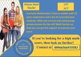 act_gre's tweet photo. معلم رياضيات بالإنجليزية (Math teacher)متواجد بجدة 
خبرة 23 عاماً في مناهج المدارس العالمية ومناهج الجامعات الأمريكية والبريطانية  0566935583
#مدرس_رياضيات #خصوصي_رياضيات_جدة 
#مدرس_ماث #math_teacher_jeddah

#International_school 
#jeddah_math
#American_Deploma https://t.co/JPdqIk2Q3m