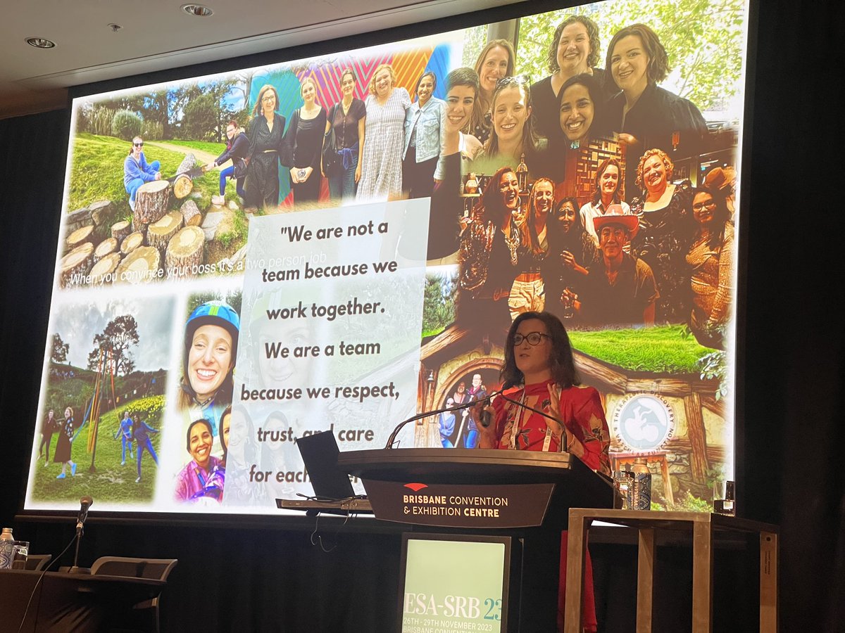 A/Prof Ada Cheung (she/her) (@dradacheungau) on Twitter photo So true of any team, but especially our research teams “we are not a team because we work together. We are a team because we respect, trust and care for each other” ❤️ <a href="/DrNatHannan/">Professor Natalie Hannan, PhD, GAICD</a> <a href="/ESASRB/">ESA-SRB-ANZBMS</a> <a href="/ReproductionSRB/">SRB</a> #ESASRB23 #AcademicTwitter So true of any team, but especially our research teams “we are not a team because we work together. We are a team because we respect, trust and care for each other” ❤️ <a href="/DrNatHannan/">Professor Natalie Hannan, PhD, GAICD</a> <a href="/ESASRB/">ESA-SRB-ANZBMS</a> <a href="/ReproductionSRB/">SRB</a> #ESASRB23 #AcademicTwitter