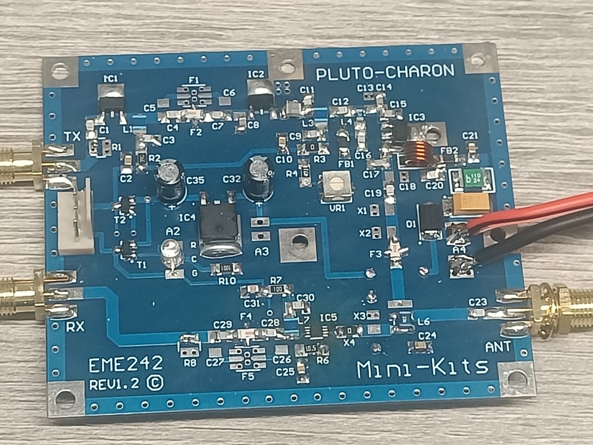 first smoke test passed
#hamradio