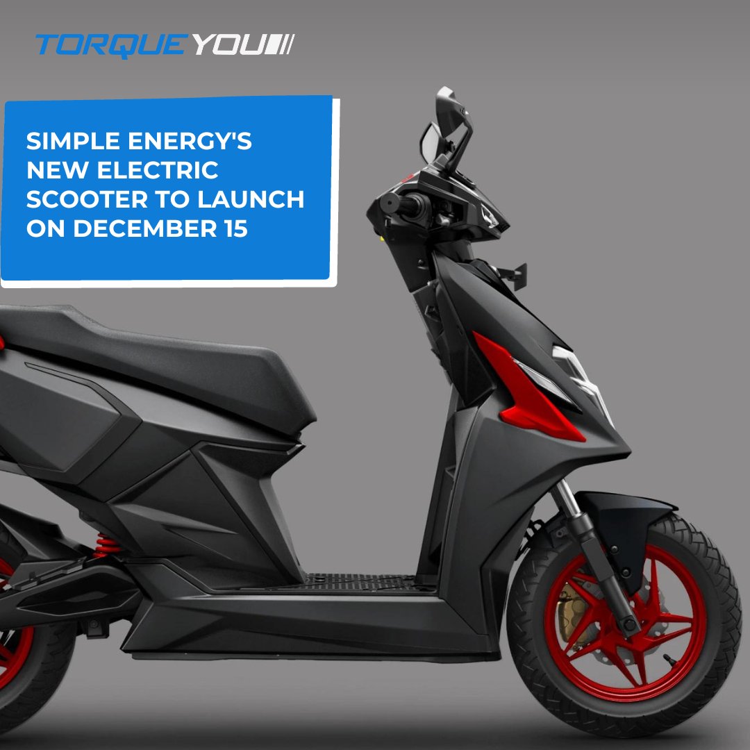 Simple Energy's new electric scooter is ready to electrify your rides, launching on December 15.

Full news: t.ly/-qmHZ

#simpleenergy #electricscoter #evscooter #scooter #newelectricscooter #scooterlaunch #scooter2023 #torqueyou #bikeblog #bikenews #latestbikenews