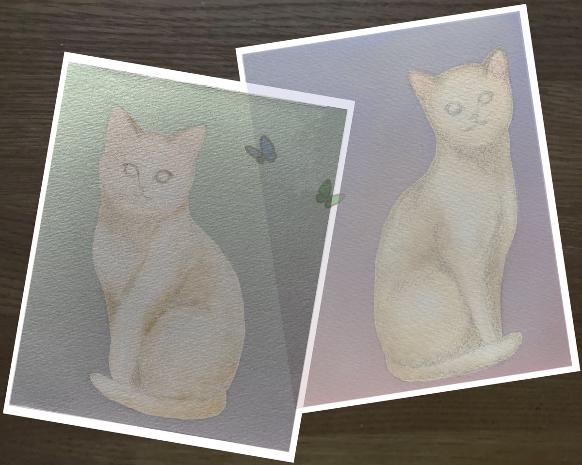 amayumeneko's tweet photo. 最近取り組んでいる、人の肌の色の猫。
馴染みのポーズで色々塗ってみてるけど、身近な色から出会った色まで、少し大きめの絵にしたい。
経過のアップは、途中でくじけないためのおまじない^_^
#猫と人の日 #ねこイラスト #猫絵 #catart https://t.co/aexnGoCvaY