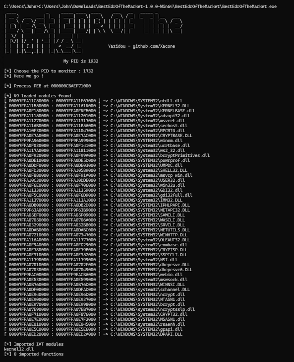 hack_git's tweet image. matro7sh_loaders 

This script adds the ability to encode #shellcode (.bin) in XOR,chacha20, AES. You can choose between 2 loaders (Myph / 221b)

github.com/matro7sh/matro…

#cybersecurity #infosec #pentesting #redteam