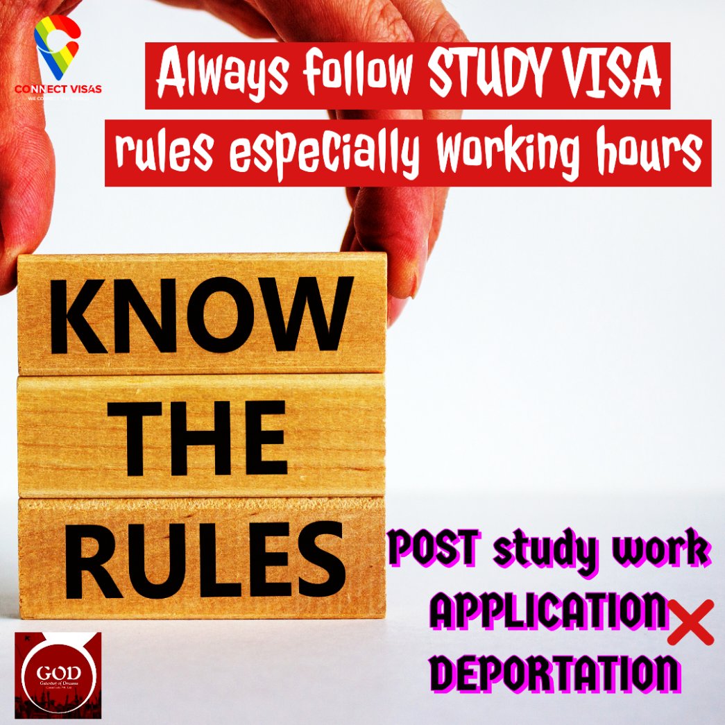 connect_visas's tweet image. #PADLOIN #$baadme. Recently in #Canada, an application of student eligible for 3 years #poststudy #workpermit was rejected as student was #workikg &amp;gt;20hrs. Students are advised not to compromise on #studyvisa conditions as same can result in #deportation or #workpermit denial.