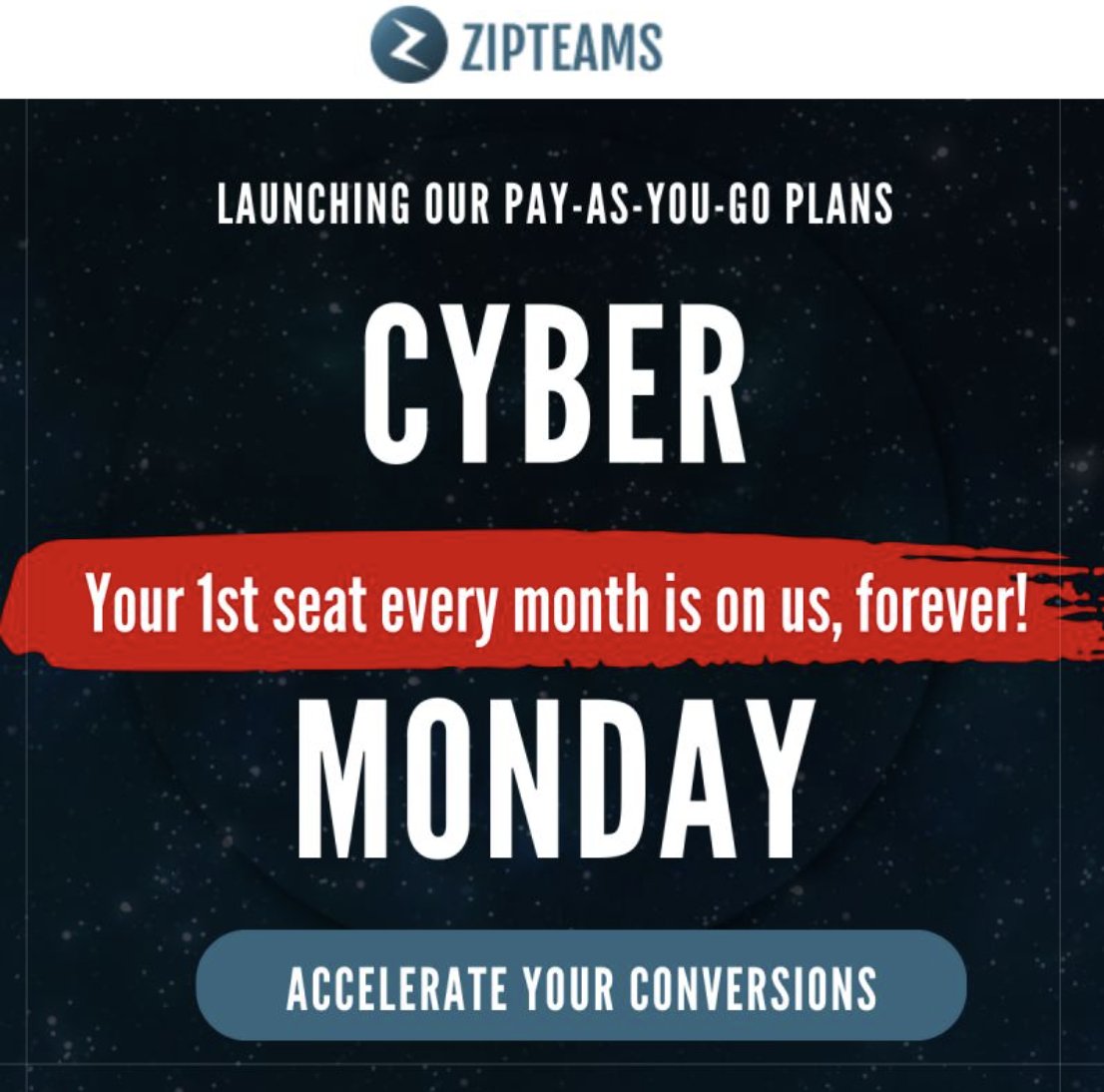 wearezipteams's tweet photo. 🚀 Launching our pay-as-you-go plans for startups. 

Generative AI-powered Sales Acceleration without any fixed costs. 

Sign up at https://t.co/caqzSI7oXG and get your first seat and $10 usage free every month, forever! 🎉

#cybermonday #salesacceleration #generativeai https://t.co/2ld2Bx2Gh3