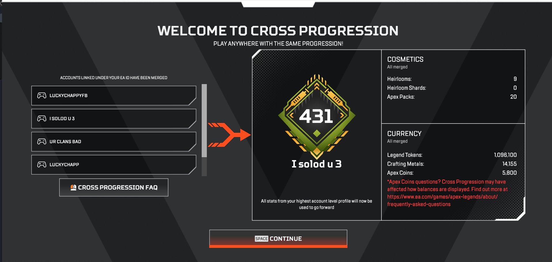 Apex Legends Cross-Progression Is Still Definitely Coming, Says