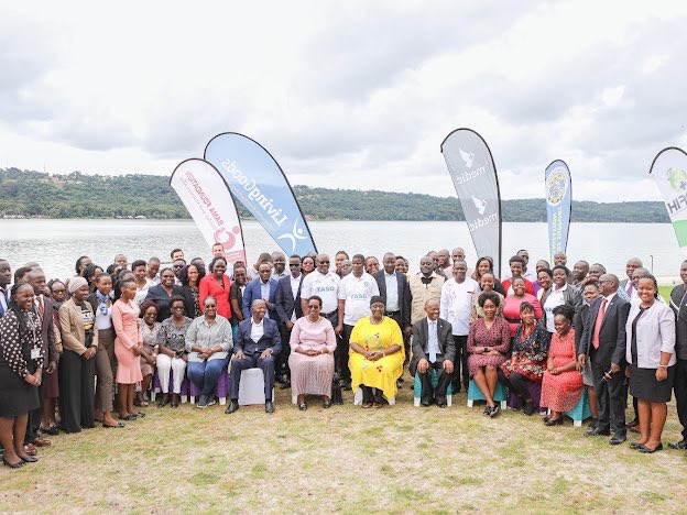 AGHA at the 2nd Annual Community Health partners retreat in Kalangala for all partners supporting the implementation of the National Community Health Strategy in Uganda aimed at reviewing progress in implementation and setting target areas of focus. by the Ministry Of Health