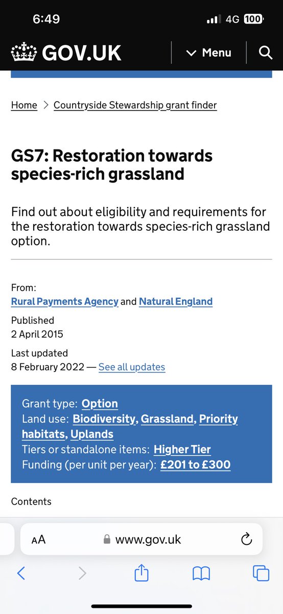 Does anyone understand the logic of these payments? If you restore and manage species rich grasslands you are worse off than if you plough it up and plant a herbal lay?

Why would anyone bother?

Where are the more ambitious stackable grassland options?