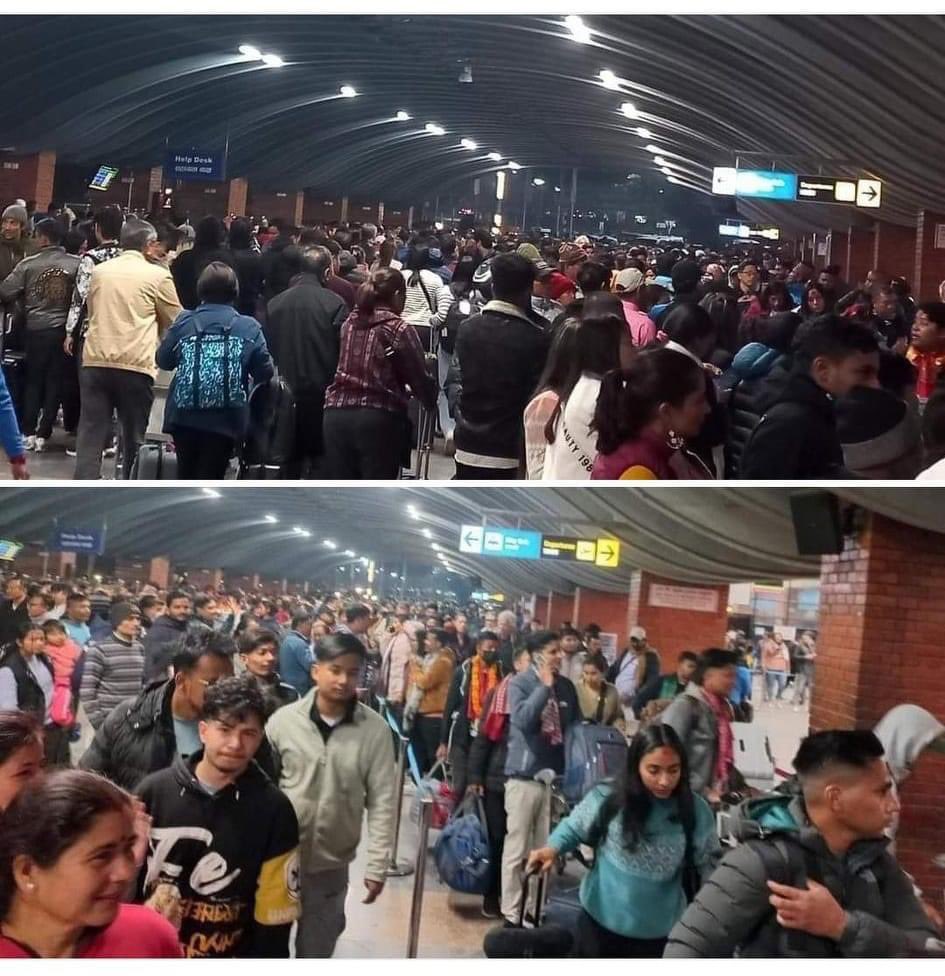 बा-आमालाई भगवानको भरमा छोडेको छ।
कुन परदेशीले आफ्नो देश रहरमा छोडेको छ।

एउटै थियो लास उठाउन सक्ने मान्छे गाउँमा, 
उसले पनि राहदानी मेनपावरमा छोडेको छ।