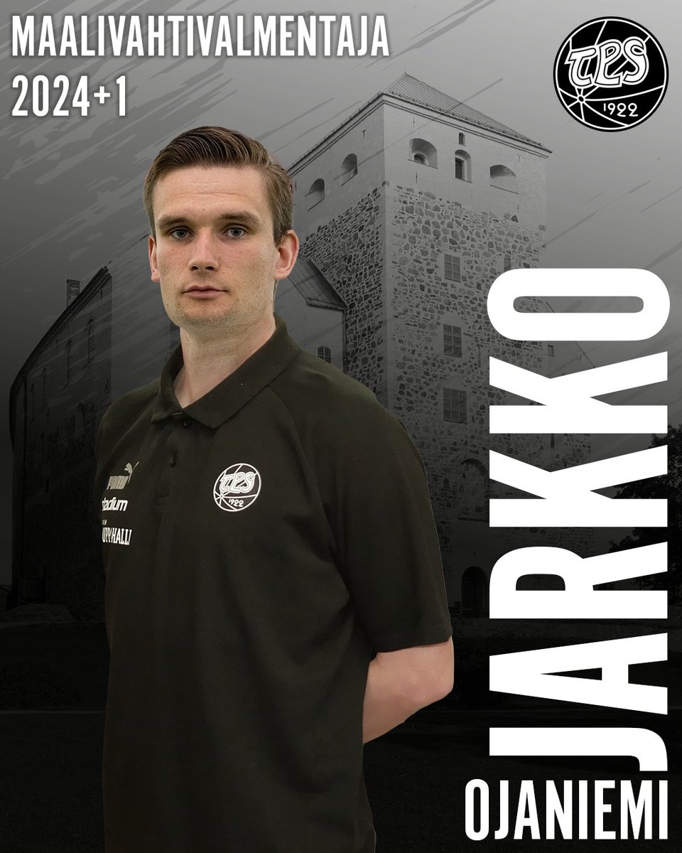 Tervetuloa Tepsiin, Jarkko Ojaniemi!

Jarkko Ojaniemi ottaa vastuun TPS:n miesten ja naisten edustusjoukkueiden maalivahtivalmennuksesta. 26-vuotiaan Ojaniemen sopimus on 1+1-vuotinen.

📝 Lue tiedote: fc.tps.fi/uutiset/jarkko…

#FCTPS #Ykkösliiga #NaistenYkkönen #Turku #TKOMV