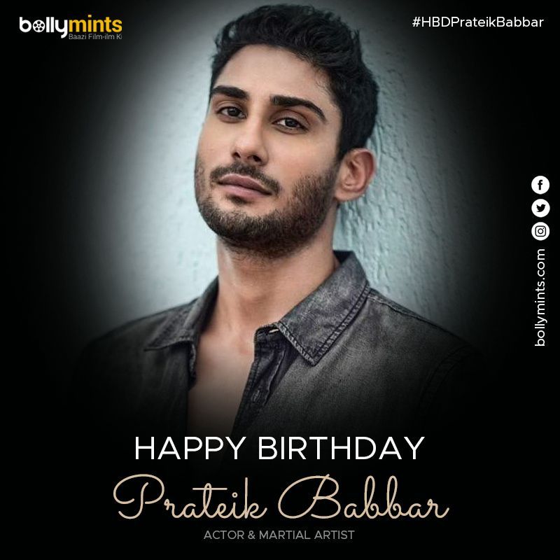 Wishing A Very Happy Birthday To Actor & Martial Artist #PrateikBabbar !
#HBDPrateikBabbar #HappyBirthdayPrateikBabbar #RajBabbar #SmitaPatil #AaryaBabbar #JuhiBabbar