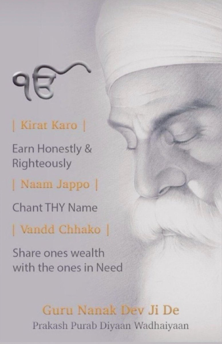 jaydenjhutti's tweet photo. Today marks Gurpurab. On this day 554 years ago Guru Nanak Dev Ji, the founder of Sikhism was born. Guru Nanak’s values are reflected everyday, all around the world. #Gurpurab #GuruNanakDevJi #sikhism https://t.co/3CtvMOW10S