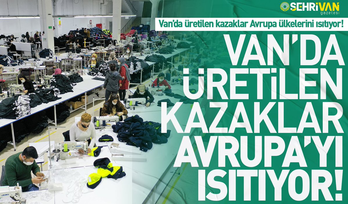 Van’da üretilen kazaklar Avrupa’yı ısıtıyor!
sehrivangazetesi.com/vanda-uretilen…
<a href="/AdiyanZozan/">Zozan Adiyan</a>