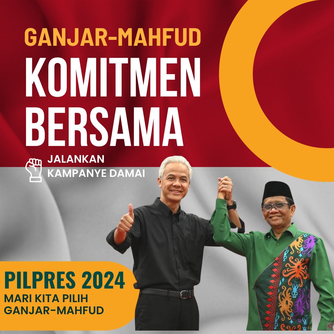 revan_covida's tweet photo. Orang baik pasti pilih Ganjar Mahfud dengan komitmen kampanye damai 

Ganjar Mahfud KampanyeDamai
Pemilu Damai 2024 https://t.co/EcYfAM5eCD