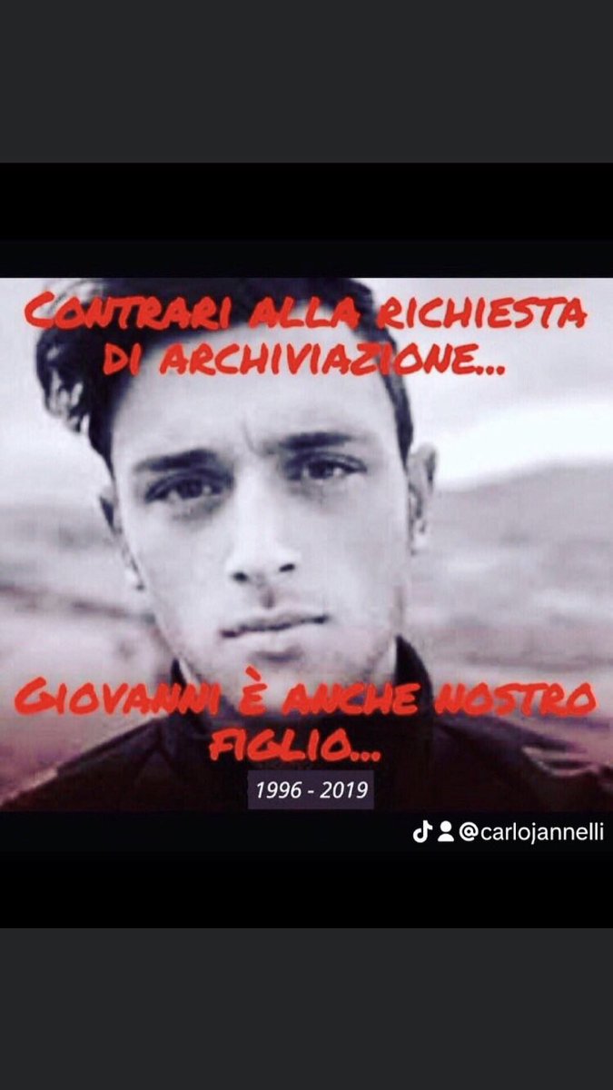 BabbodiGiovann1's tweet photo. PER FAVORE, PER CARITA’ AIUTATEMI A CONDIVIDERE ED A FAR CONOSCERE A TUTTI QUESTA VERA E PROPRIA VERGOGNA NAZIONALE CHE SI STA CONSUMANDO SULLA PELLE DI MIO FIGLIO GIOVANNI, UN CORRIDORE ESEMPLARE, UN RAGAZZO INNOCENTE DI 22 ANNI. PER LA CUI MORTE LA PROCURA DELLA REPUBBLICA DI ALESSANDRIA, TRAVISANDO LA REALTA’, IGNORANDO LE EVIDENZE, RICORRENDO AD ABERRAZIONI GIURIDICHE FONDATE SU MENZOGNE, OMETTENDO ATTIVITA’ D’INDAGINE, NON VUOLE NEPPURE CELEBRARE UN GIUSTO PROCESSO PER ACCERTARE LA VERITA’ ED ASSICURARE DAVVERO LA GIUSTIZIA. MA VUOLE ARCHIVIARE QUESTO OMICIDIO DAI MOLTI LATI OSCURI, ORRENDI, DISUMANI ED AGGHIACCIANTI DOVE SONO COINVOLTI PERSONAGGI ECCELLENTI. GRAZIE. #ministrodellagiustizia #carlonordio #ministrodellosport #andreaabodi #consigliosuperioredellamagistratura #associazionenazionalemagistrati #magistratura #avvocatura #magistrati #avvocati #camerapenale #procuradellarepubblica #alessandria #verità #giustizia #giustiziapergiovanniiannelli @giustizia_per_giovanni