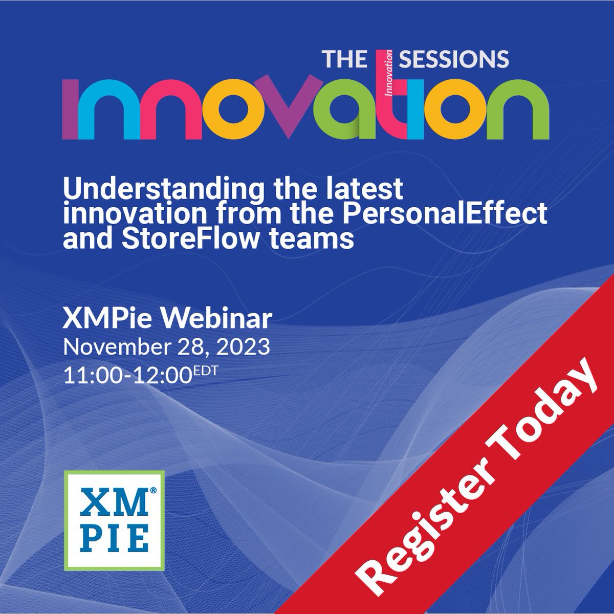 XMPie's tweet photo. Later today, the R&amp;D teams behind #PersonalEffect and #StoreFlow will be wrapping up all the new features of 2023 and sharing what’s coming in 2024!

Save your spot: 
https://t.co/cjQqfHfgjg

#DoMoreWithXMPie https://t.co/7LDjAEnCll