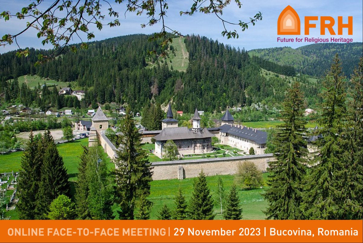 Do you want to learn more about tourism initiatives to revitalise rural areas with a special focus on #religiousheritage?

🗓 29 November 13:00 CET
Join the online meeting organised by ‘Future for Religious Heritage’ <a href="/FRH_Europe/">FRH</a>

More info here 🖊 tinyurl.com/48y5kuwm