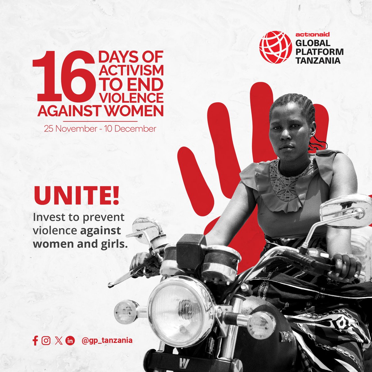 UNITE! to end violence against women and girls #unite #16DaysofActivisim #EndGBV #NoExcuse