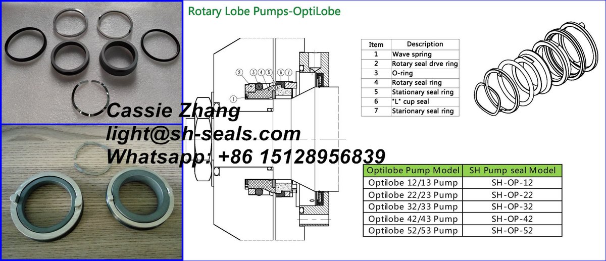 Whole series of shaft seal for Alfa Laval optilobe pump

12/13, 22/23 ,32/33,42/43,52/53, welcome contact me at light@sh-seals.com or +86 15128956839 #optilobe12 #optilobe22 #optilobe32

#optilobe42 #optilobe52 #AlfaLaval #OEM #PumpShaftSeal #ServiceKit #repair