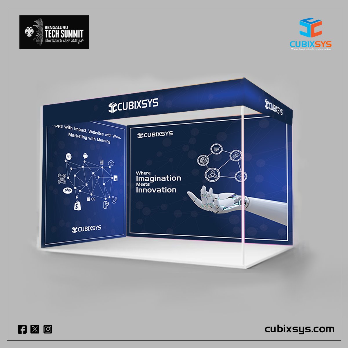 cubixsys's tweet photo. Hello Everyone,
We are going to represent our business at the Bangalore Tech Summit. Our Stall no is S27 for the BTS023. Are you ready to meet us at BTS2023??
#bts2023 #bts #cubixsys #bangaloretechsummit #bangalore #bangaloretech #indore #ai #blockchain #ml #machinelearning https://t.co/b3PHDLrdZg