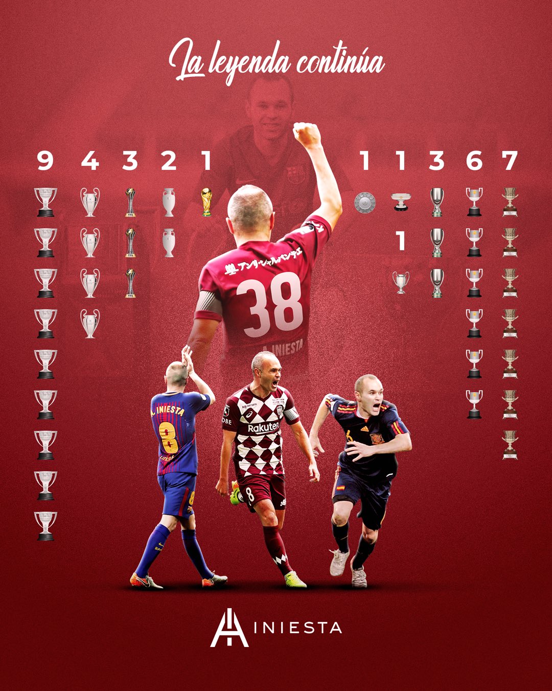 ヴィッセル神戸 天皇杯優勝記念Tシャツ 2点セット ヴィッセル神戸