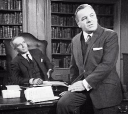 Wyfan2's tweet photo. 28 November 1966 THE POWER GAME: The Side of the Angels. βI think the time has come for what the current jargon calls a full and frank discussionβ #PatrickWymark #PeterHowell -https://t.co/slrfIgd3Sp https://t.co/uorRSSWsow