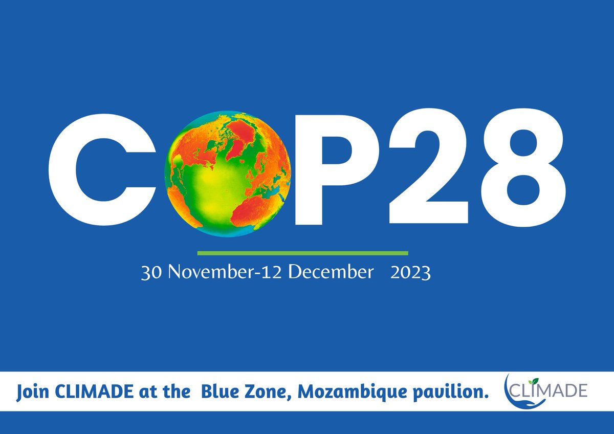 Centre for Epidemic Response & Innovation (CERI) (@ceri_news) on Twitter photo The countdown to #COP28 is on! Excitement is building as we look forward to impactful discussions on climate and health. Join the #CLIMADE consortium at the Blue Zone, Mozambique Pavilion, and connect with <a href="/Tuliodna/">Tulio de Oliveira</a> <a href="/Mittenavoig/">Marta Giovanetti</a> , <a href="/MOUGK/">Moritz Kraemer</a> and Sam Oyola from <a href="/ILRI/">ILRI.org</a> . The countdown to #COP28 is on! Excitement is building as we look forward to impactful discussions on climate and health. Join the #CLIMADE consortium at the Blue Zone, Mozambique Pavilion, and connect with <a href="/Tuliodna/">Tulio de Oliveira</a> <a href="/Mittenavoig/">Marta Giovanetti</a> , <a href="/MOUGK/">Moritz Kraemer</a> and Sam Oyola from <a href="/ILRI/">ILRI.org</a> .