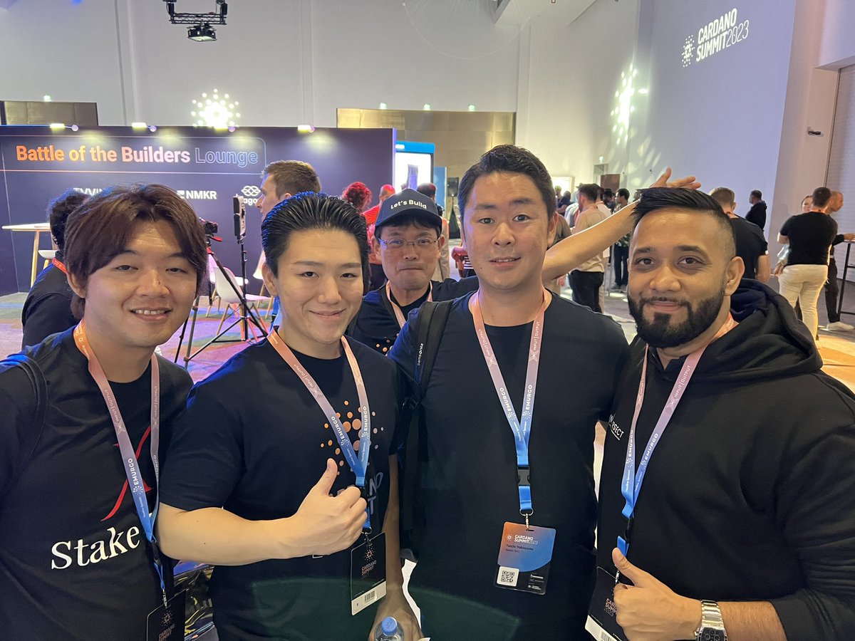 joanna_rhoden's tweet image. Do you remember #CardanoSummit2023 in #Dubai ??? 🤔

@IntersectMBO booth was busy and we have met so many people there. Here are a few pictures of many I have. 🤓

Comment if you stopped by the #IntersectMBO booth too!!! 👌🏼🤩