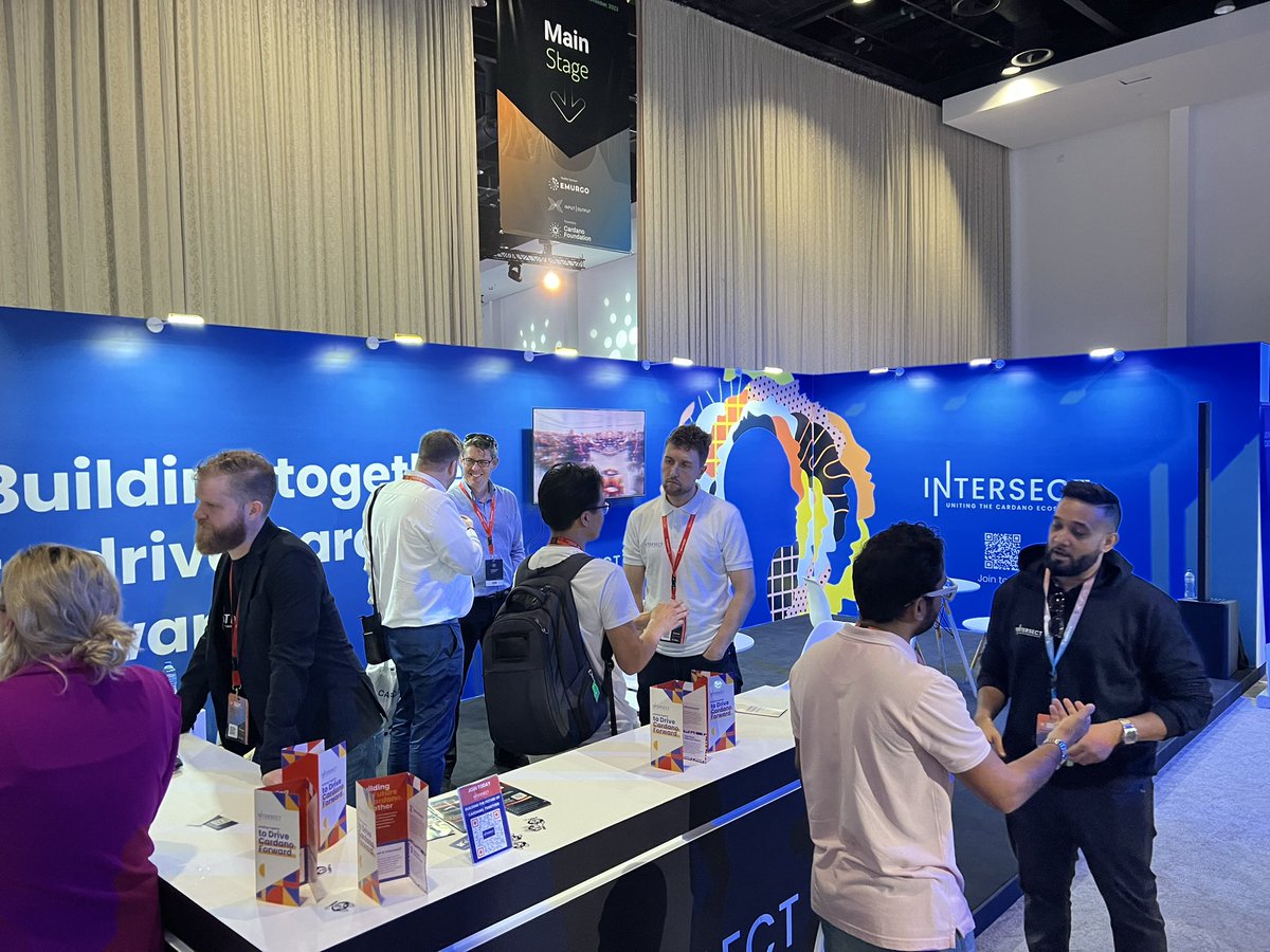 joanna_rhoden's tweet image. Do you remember #CardanoSummit2023 in #Dubai ??? 🤔

@IntersectMBO booth was busy and we have met so many people there. Here are a few pictures of many I have. 🤓

Comment if you stopped by the #IntersectMBO booth too!!! 👌🏼🤩