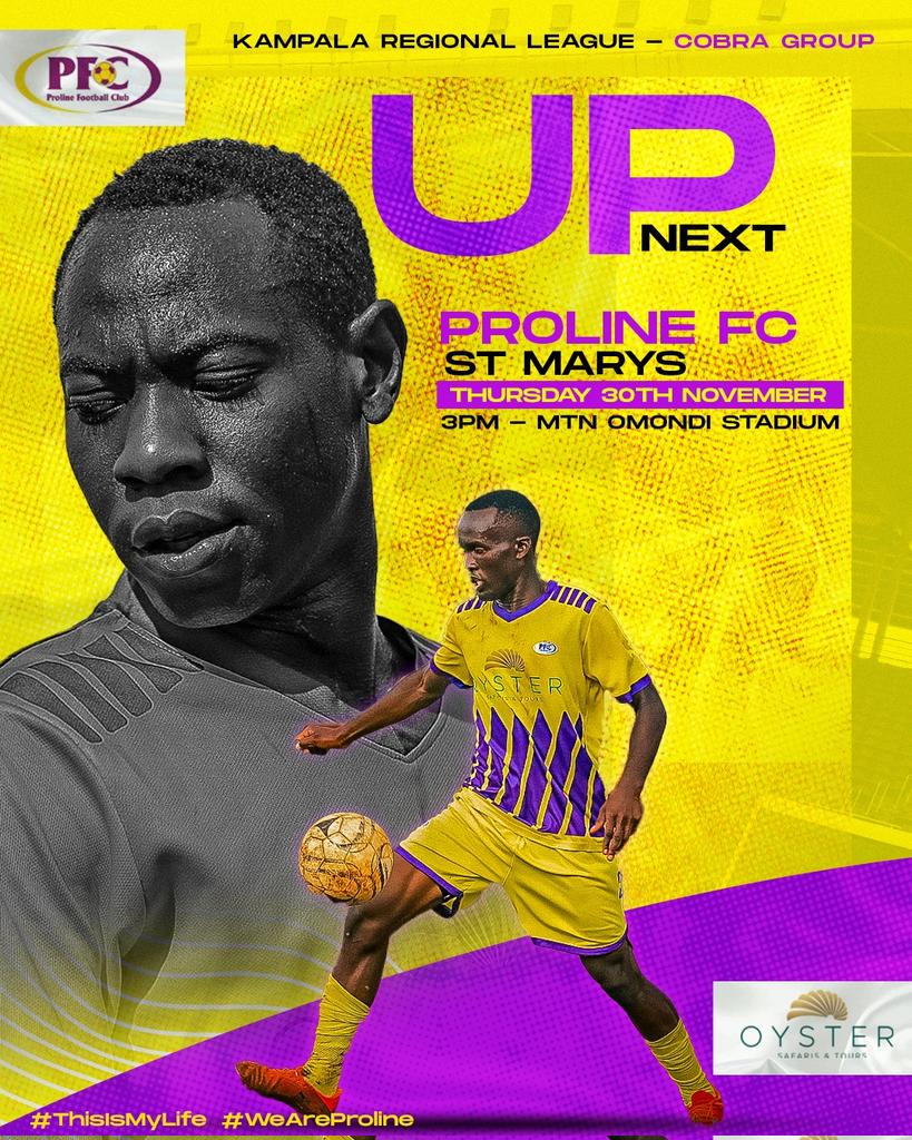 ProlineFC's tweet photo. Standing next in our way is St Marys this Thursday 🔥
#PFC #OneBloodOneFamily❤️ https://t.co/tCv6TjFKqT