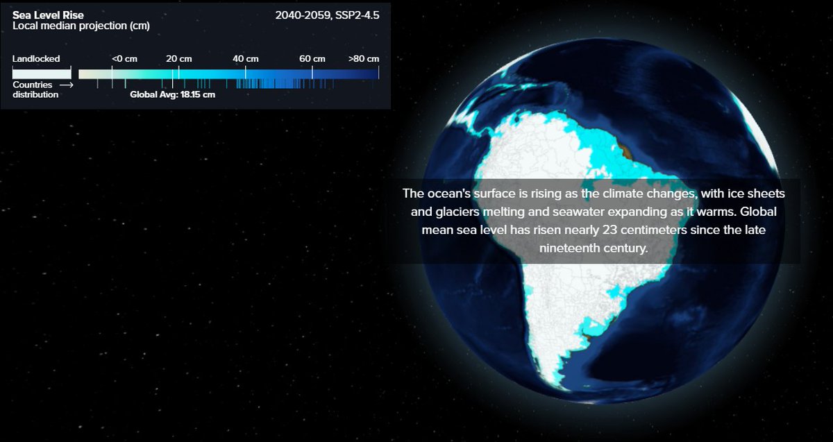 impact_lab's tweet image. NEW: Climate change’s impact on coastal flooding could increase 5x over this century, putting over 70 million people in the path of expanding floodplains, according to new data from @UNDP and the Climate Impact Lab. Explore insights for every country here: horizons.hdr.undp.org