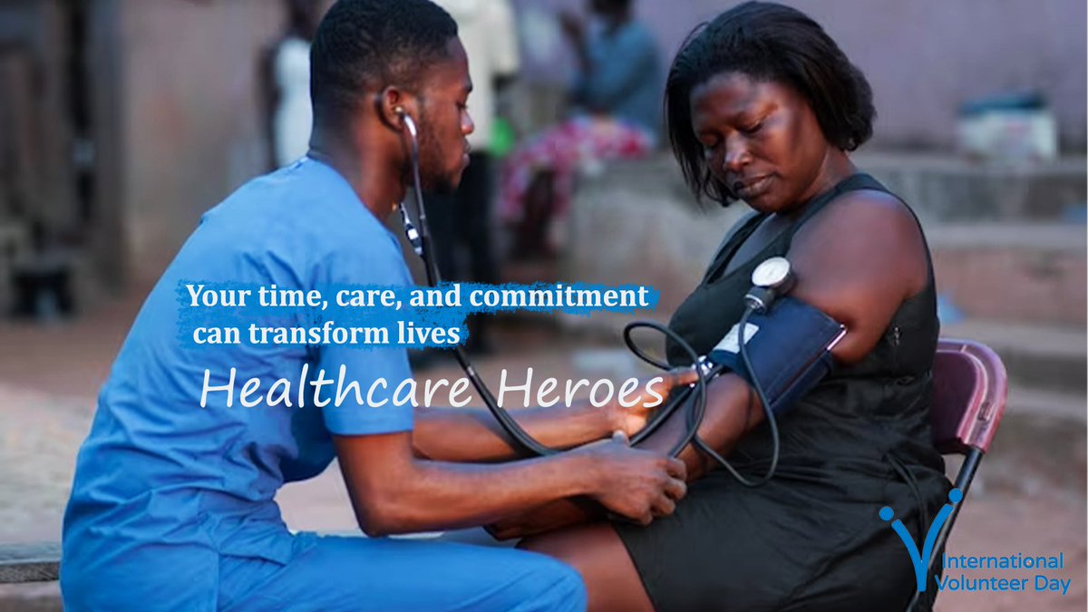MerabOpindi's tweet photo. Empower change, celebrate compassion! 🌍 On World Volunteer Day, join hands with healthcare organizations making a difference. Explore volunteering opportunities with health organizations and be the change the world needs. #IVD2023  #IfEveryoneDid  #healthcare https://t.co/20oiohT0wI