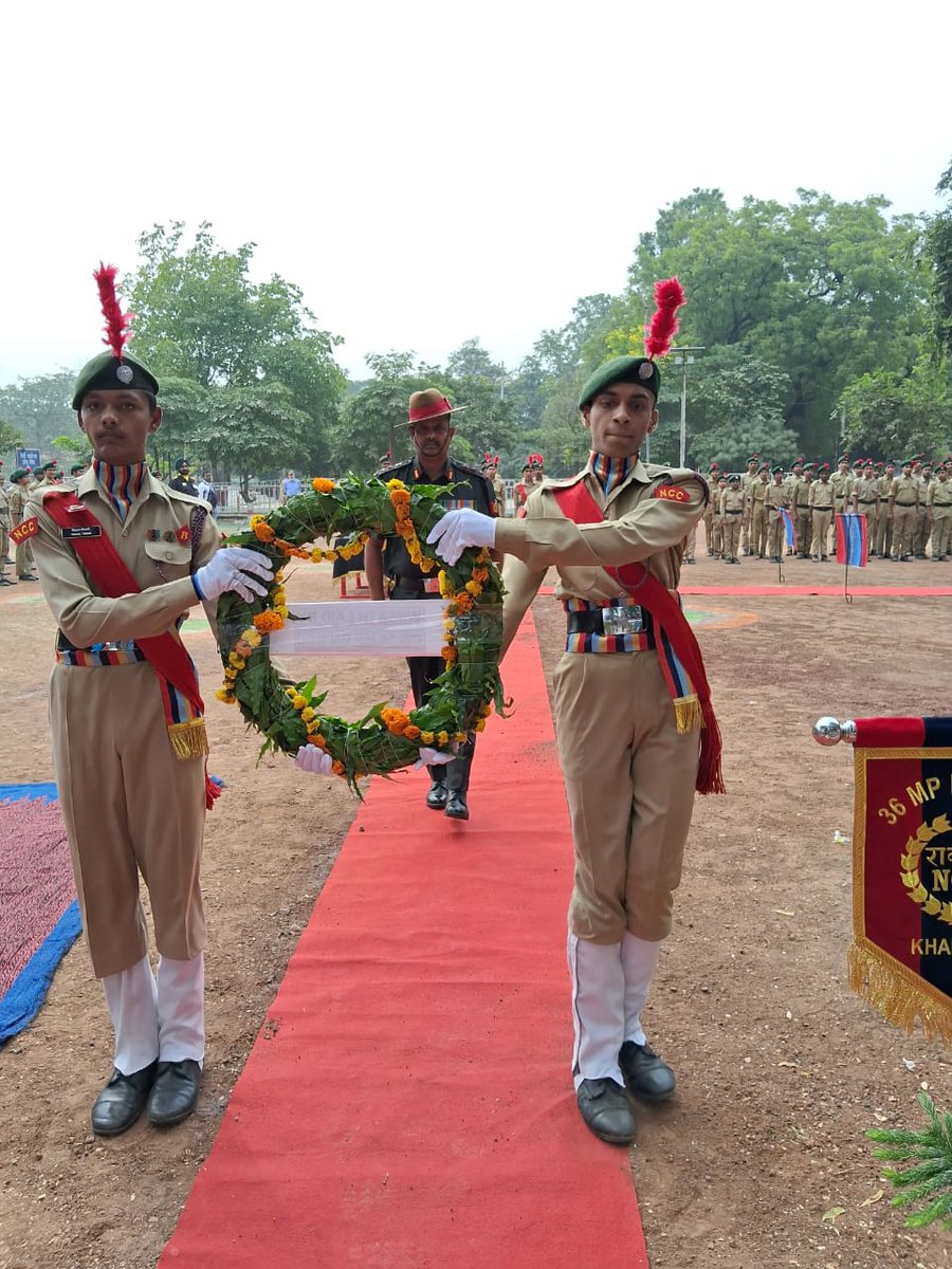 NccIndore's tweet photo. NCC Day Celebrated by @NccIndore. The Wreath Laying Ceremony was conducted by NCC Cadets at Khandwa, Ujjain and Neemuch.
@HQ_DG_NCC @NccDteMPCG @CMMadhyaPradesh @schooledump https://t.co/u9OD0B9vjh