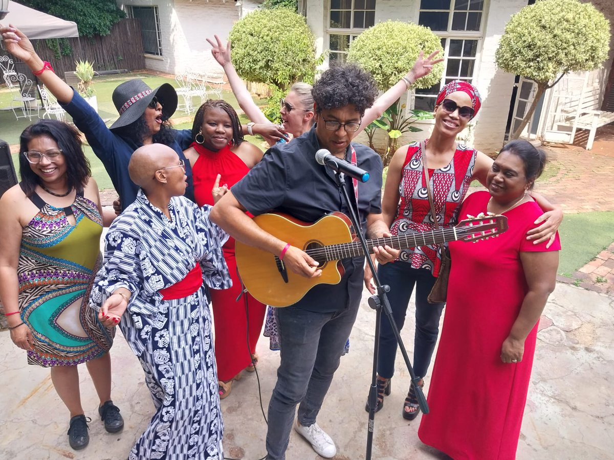 EachOneHoldOne's tweet photo. Sharing a few of many pictures taken at the Each One Hold One fundraising luncheon that took place on the weekend. Although much fun was had with music from the talented Ricky Luiters, we had some powerful and important conversations. https://t.co/QvFmP6uthh