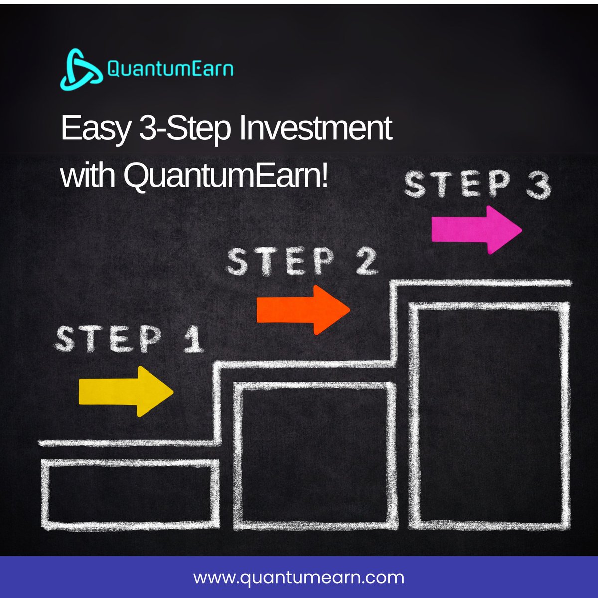 quantumearncom's tweet photo. Easy 3-Step Investment with QuantumEarn!

Start your investment journey in just three simple steps. QuantumEarn makes it easy and efficient to invest and earn a lot!

#QuantumEarn #investments #interest #wealthmultiplication #financialfuture 

Website: https://t.co/tpLmTOt5tf https://t.co/YzoqP8EPpw