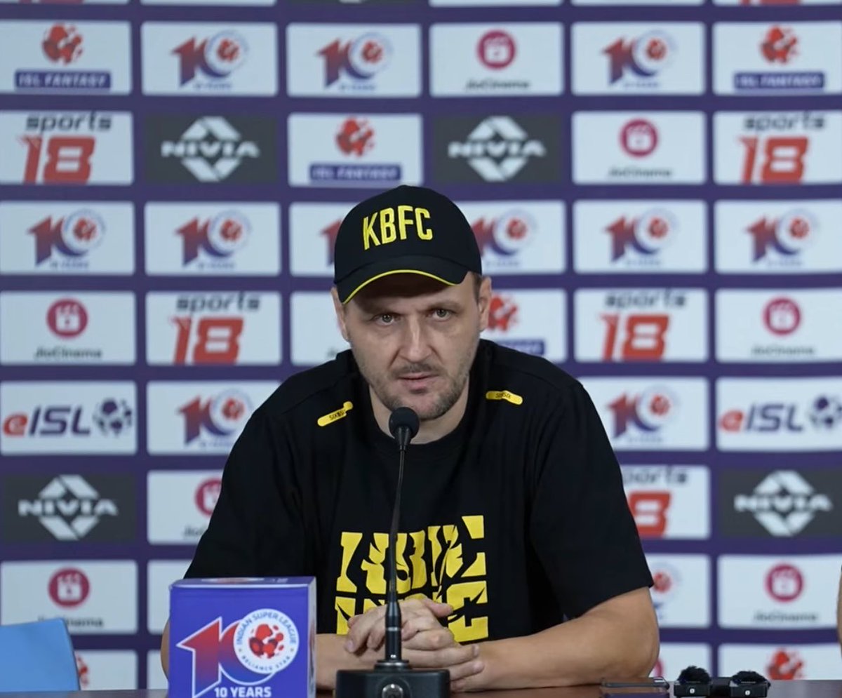 🎙️| Ivan Vukomanović: “He (Peprah) is a very useful player he is a guy who is very physically strong he can hold the ball thanks to him other players can perform better and well he is very useful for the team he is bringing us something extra.” 

#KeralaBlasters #KBFC