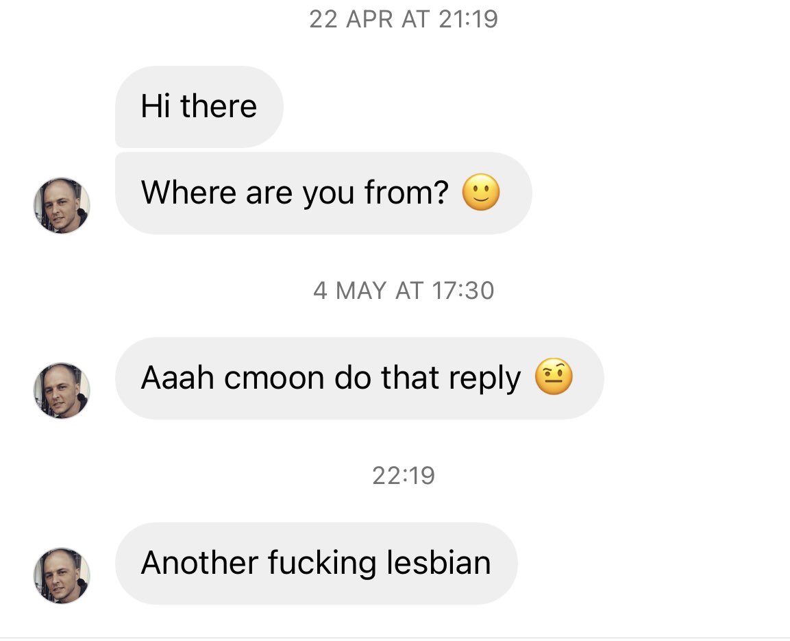 Another fucking lesbian😡