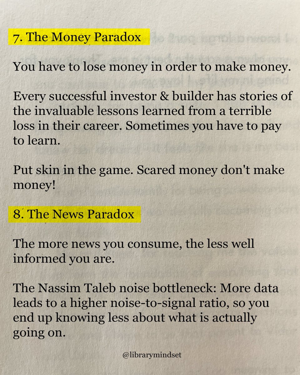 20 Most Powerful Paradoxes of Life 1) - Thread from Library Mindset ...