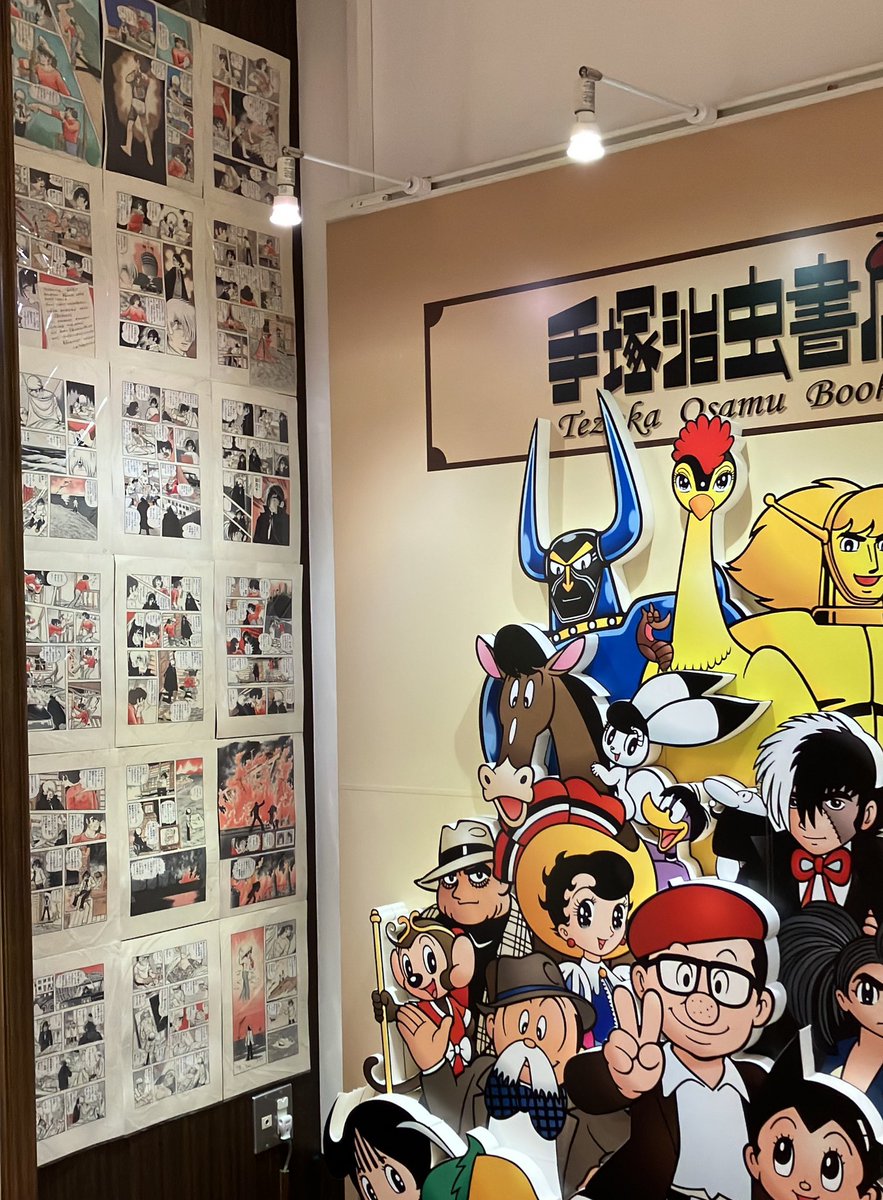 3F手塚治虫書店】#ブラックジャック 海は恋のかおりの複製原画の展示中