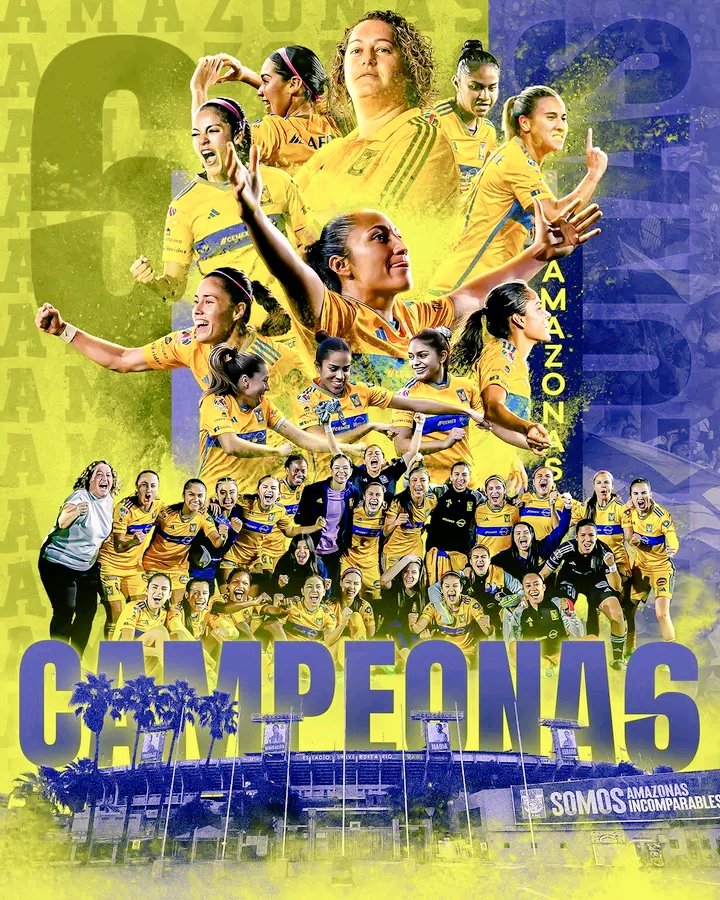 lustre_nidia's tweet photo. Uno No Se Equivoca Al Irle Al Mejor Equipo Del Mundo Felicidades Y A Mi Mejor Jugadora Fav. @TigresFemenil  @cristinaferral 🐯🥰❤️ https://t.co/8luAKkIE3I