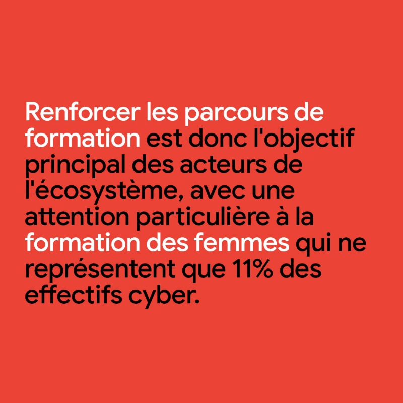 GoogleEnFrance's tweet photo. Google lance le Google Career Certificates Cybersécurité, une formation professionnalisante accessible à toutes et tous.