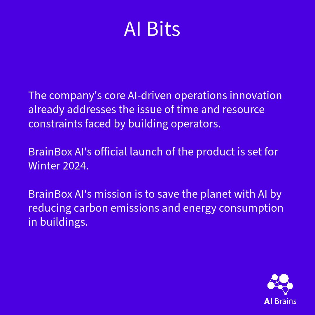 AI Bits from across the globe. Check out the cool new launch from @BrainBoxAi. 

#AINews #aistartups