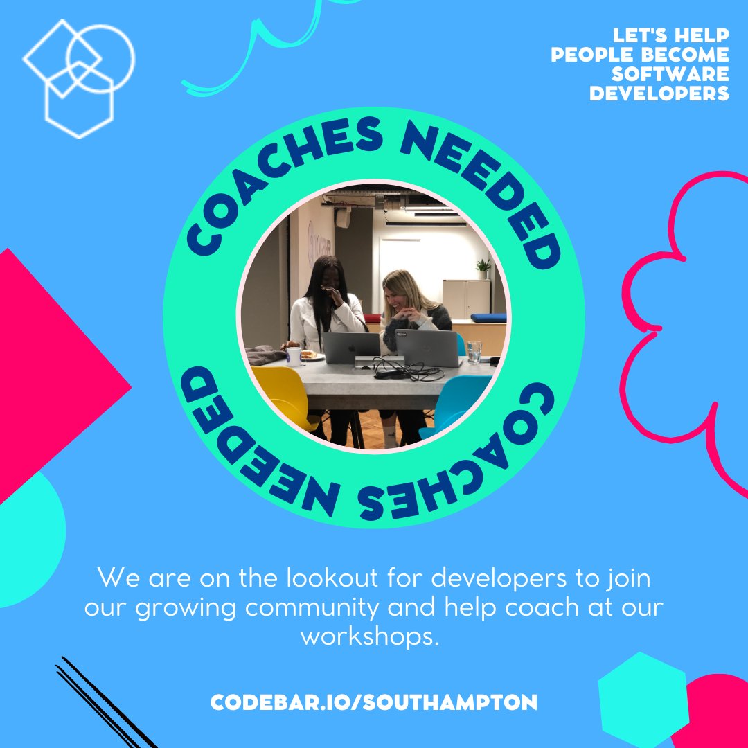 We have many eager individuals on our waitlist for Wed’s workshop & would love to open this up to more students, so we ask for your help by sparing a couple of hours in the evening coaching at our workshop. Why not pop along on Wed at 6.30pm – link in the comments below