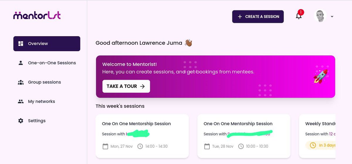 jumalaw98's tweet image. Hey, awesome news – just had my first sessions on @Mentorlst, and it was a blast! 

Do you want to be a #Mentor or #Mentee, sign up at mentorlst.com for a rad experience. 

Let's connect, learn, and share good vibes! 🌟  #MentorlstLaunch