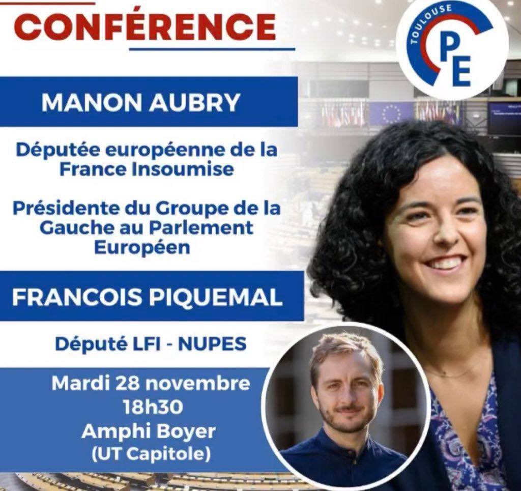 Rendez-vous ce soir à Toulouse pour une discussion avec <a href="/FraPiquemal/">François Piquemal</a> et les étudiant•es de l’université Toulouse Capitole !

Ouvert à toutes et tous !