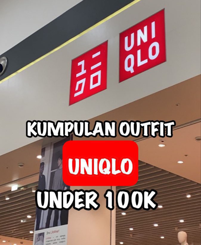 reviewhaul's tweet image. Rekomendasi “alternative” uniqlo diskonan✨