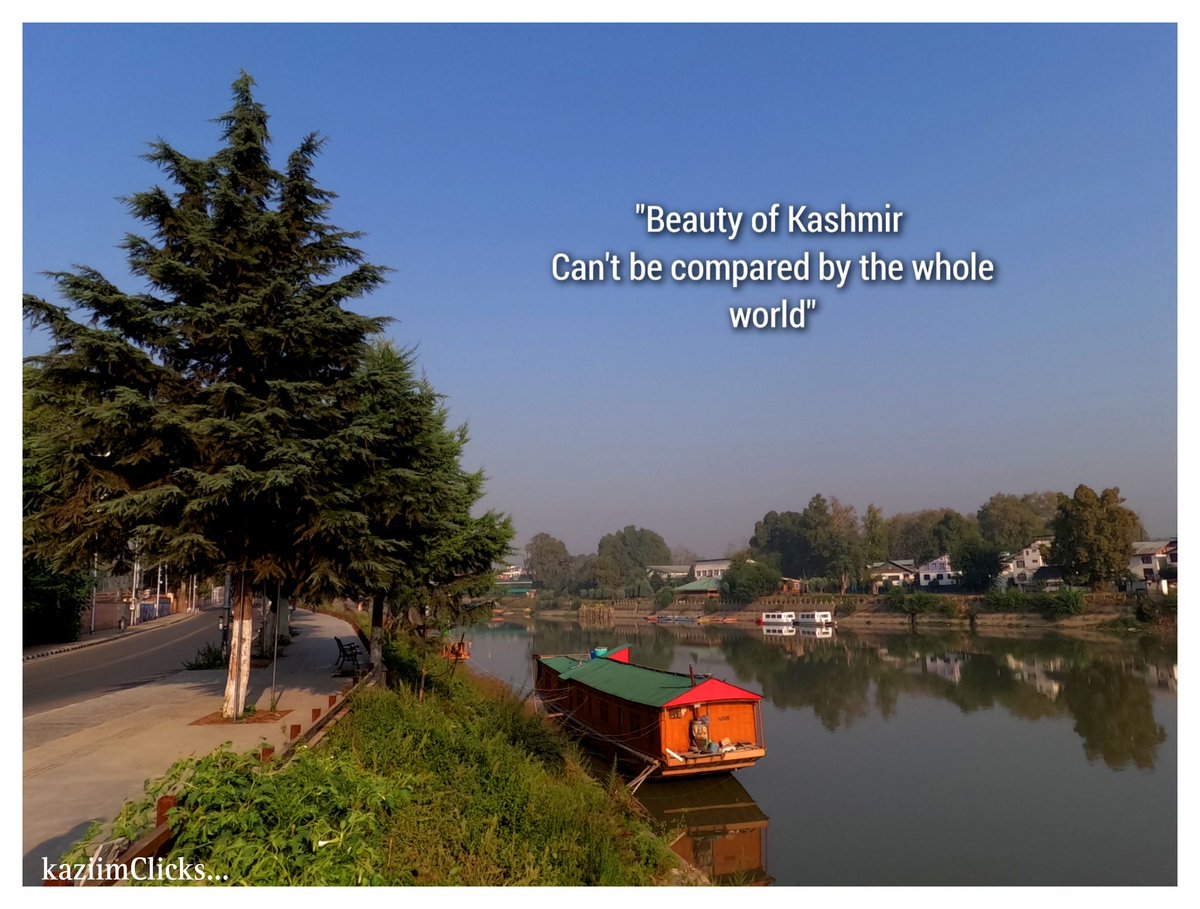 Beauty of Kashmir can't be compared by the whole world '
.
.
.
.
#NaturalBeauty #srinagar_kashmir #likesharefollow