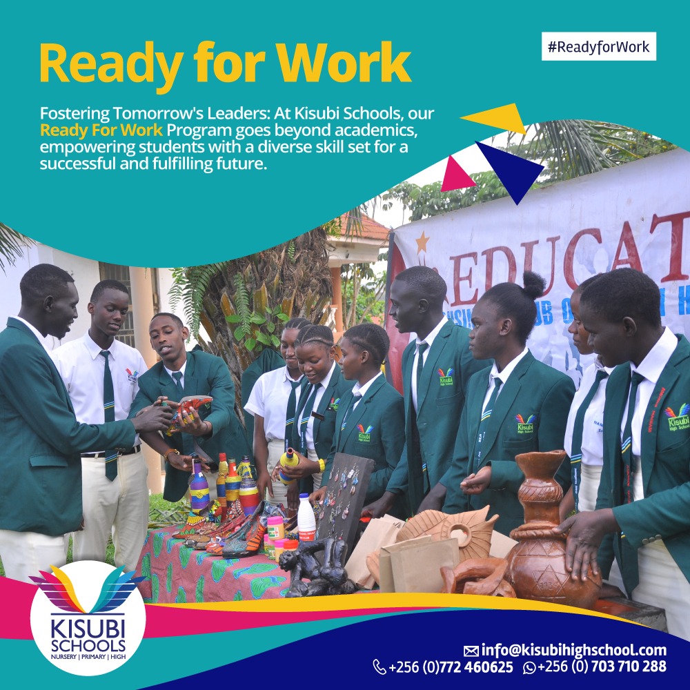 kisubi_schools's tweet image. Our #ReadyForWork program extends beyond traditional education, serving as a bridge to provide students with the practical skills and knowledge they need for a prosperous future in an ever-evolving world.