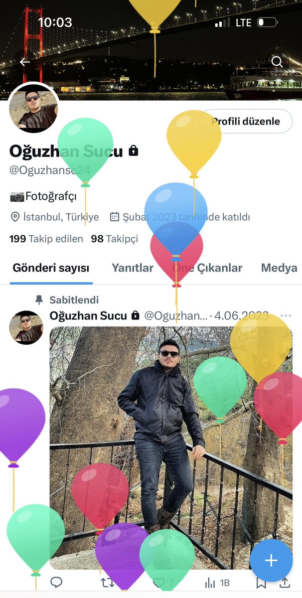 Bu gün balonlar benim için uçuyor. Yeni yaşımın bana sağlık, huzur, mutluluk getirmesi dileğiyle🎈🎉✨