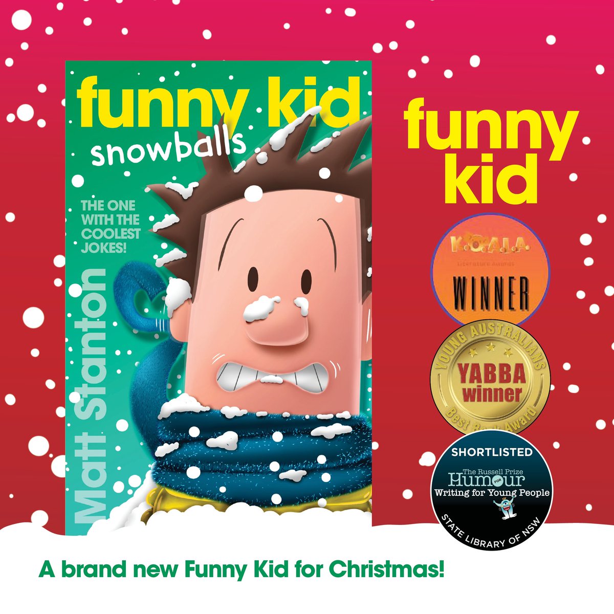 New Funny Kid book out tomorrow! Some great awards for the series this year.